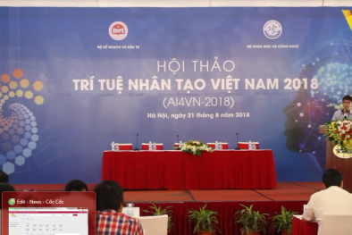 Hội thảo trí tuệ nhân tạo 2018: Làm sao định vị Việt Nam trên bản đồ AI thế giới