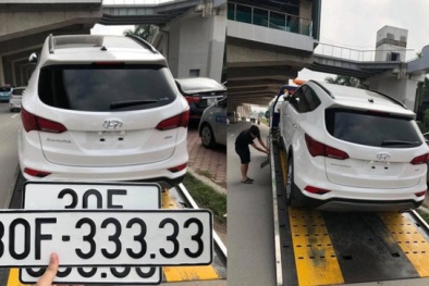 Hà Nội: 'Soi' Hyundai Santafe biển ngũ quý 3 được rao bán 2,5 tỷ đồng