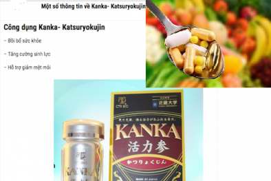 Cảnh báo thận trọng với quảng cáo về sản phẩm Kanka Katasuryokujin trên mạng