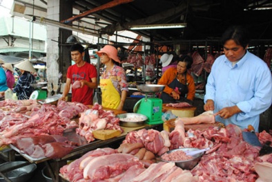 Giá thịt lợn tăng là nguyên nhân khiến CPI tháng 8 tăng 0,45%