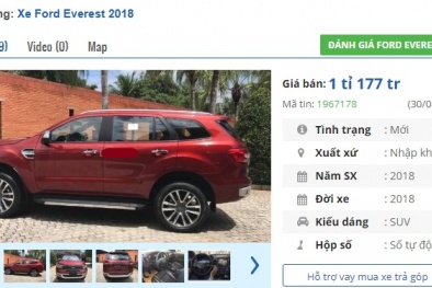 Chiếc ô tô Ford mới này được giảm giá ‘sốc’ hơn 500 triệu đồng/chiếc tại Việt Nam