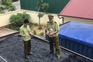 Lạng Sơn: Chặn đứng 2 rơ moóc đầu kéo vận chuyển than đá không rõ nguồn gốc