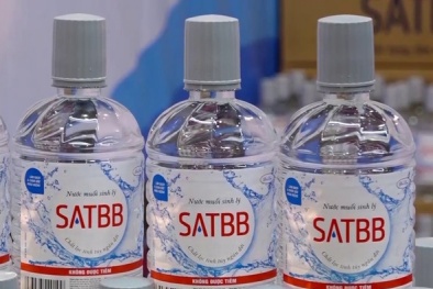 Nước muối sinh lý SAT BB của Công ty Đại Lợi bị thu hồi toàn quốc