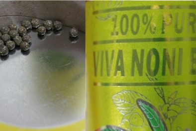 Thu hồi thực phẩm bảo vệ sức khỏe 100% Pure Viva Noni Ball không phù hợp tiêu chuẩn công bố