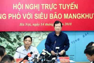 8 máy bay được huy động để chuẩn bị ứng phó siêu bão Mangkhut