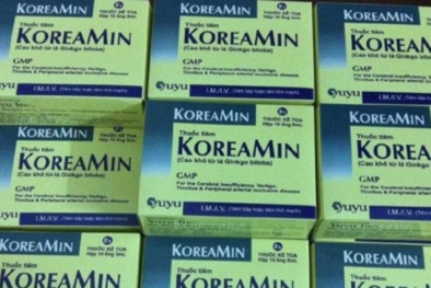 Không đáp ứng tiêu chuẩn, thuốc tiêm Koreamin điều trị rối loạn chức năng não bị thu hồi