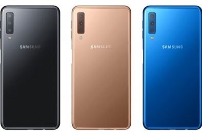 ‘Cận cảnh’ Samsung Galaxy A7 phiên bản 2018 với 3 camera ‘Cận cảnh’ Samsung Galaxy A7 phiên bản 2018 với 3 camera