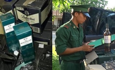 Quảng Trị: Tinh vi thủ đoạn của dân buôn rượu ngoại không rõ nguồn gốc