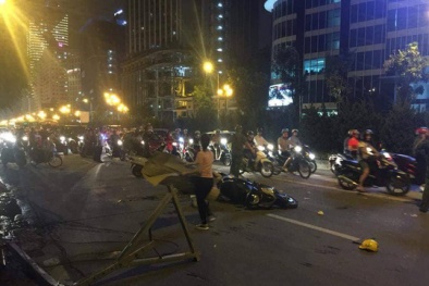 Chủ đầu tư dự án vụ khung sắt rơi làm chết người: 'Chúng tôi đang chờ kết luận của công an'