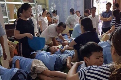 Ninh Bình: Thông tin mới nhất vụ gần 200 học sinh nghi ngộ độc sau bữa trưa tại trường