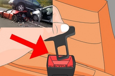 Chốt giả dây an toàn trên ô tô như đánh cược tính mạng với tử thần