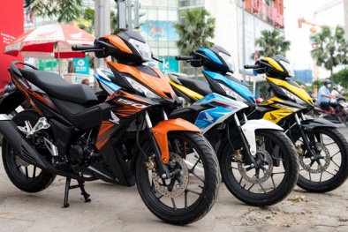Trên 2,3 triệu chiếc đã được bán ra: Thị trường xe máy Việt vẫn tiếp tục tăng trưởng