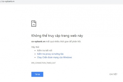 Những rủi ro có thể xảy ra khi website Ngân hàng Hợp tác xã Việt Nam bị tấn công