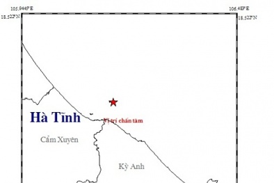 Chuyên gia lý giải trận động đất lần đầu xảy ra ở khu vực biển Hà Tĩnh