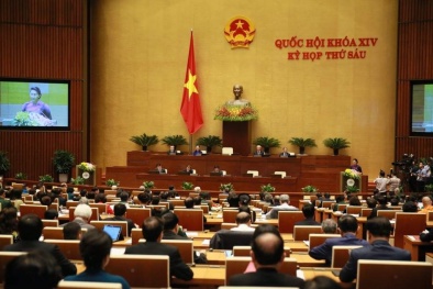 Toàn cảnh: Khai mạc Kỳ họp thứ 6, Quốc hội Khóa XIV