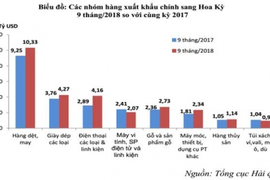 Xuất khẩu hàng hóa Việt Nam sang Mỹ đạt trên 35 tỷ USD, tăng hơn 4 tỷ USD