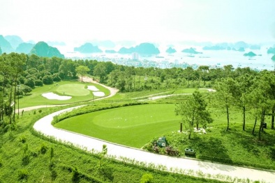 Cận cảnh khu nghỉ dưỡng - sân golf trên núi ngắm trọn vịnh Hạ Long