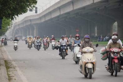 Báo động chất lượng không khí Hà Nội: 41 ngày nồng độ PM2.5 vượt chuẩn