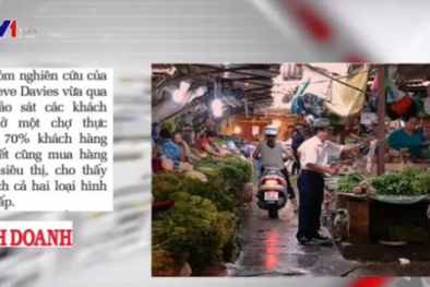 Chợ truyền thống đang cạnh tranh với siêu thị như thế nào?