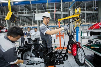 'Đột nhập' nhà máy xe hai bánh hiện đại nhất Đông Nam Á