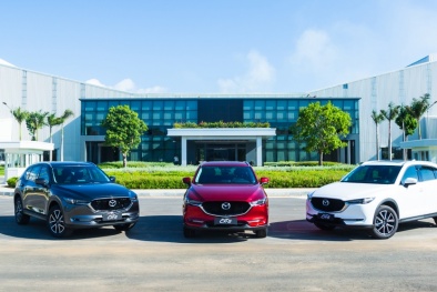 Thaco công bố giá bán xe Mazda màu sơn cao cấp mới