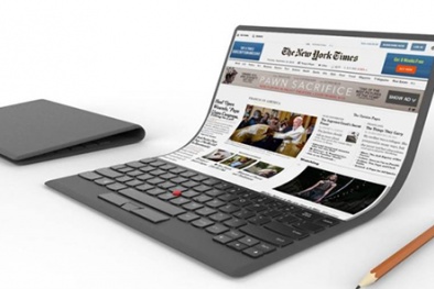 Laptop có thể gập đôi chuẩn bị được Samsung trình làng