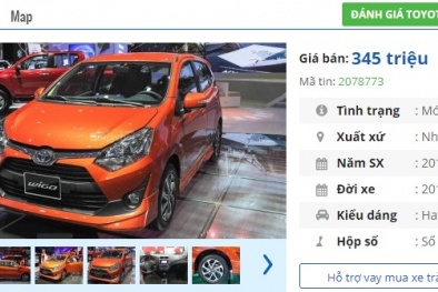 Toyota Wigo 345 triệu vừa ra mắt đã hút hàng nghìn khách Việt, ‘lật đổ’ Grand i10