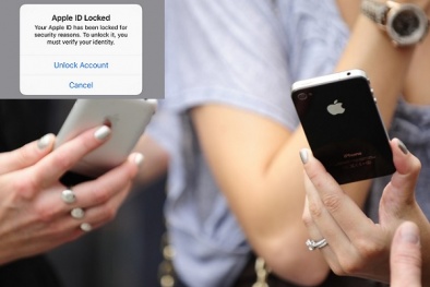 Bất ngờ bị khóa Apple ID, cách khắc phục rất đơn giản