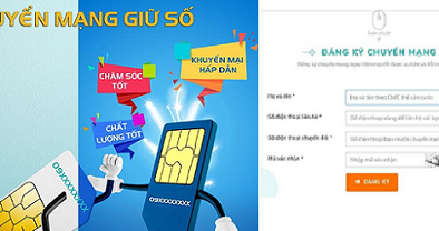 Cách chuyển mạng giữ số Viettel, VinaPhone, MobiFone tại nhà rất đơn giản