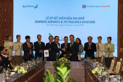 Petrolimex cam kết hỗ trợ, đồng hành cùng Bamboo Airways tiến tới hợp tác toàn diện với Tập đoàn FLC