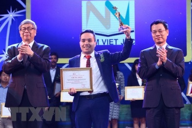 34 tác giả được trao Giải thưởng Công nghệ số Việt Nam năm 2018