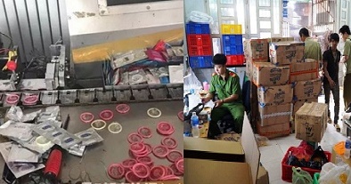 Tịch thu lượng lớn bao cao su không đạt chuẩn, giả nhãn hiệu nổi tiếng
