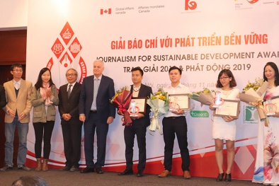 Vinh danh 10 tác phẩm đạt giải “Giải báo chí với phát triển bền vững 2018”