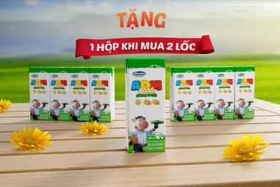Tặng ngay 1 hộp khi mua 2 lốc sữa Vinamilk ADM Gold