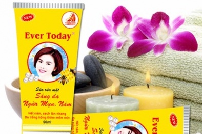 Thu hồi khẩn sữa rửa mặt Ever today và bột tắm trắng Ngọc Trai
