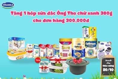 Ưu đãi hấp dẫn mừng 20/10: Tháng sắc hương, yêu thương phái đẹp