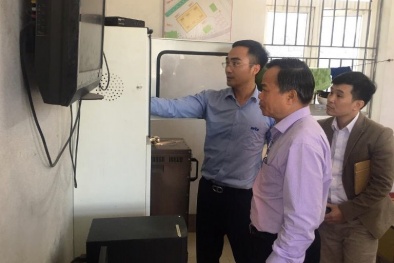 Chế tạo thành công thiết bị quản lý cấp phát xăng dầu tự động