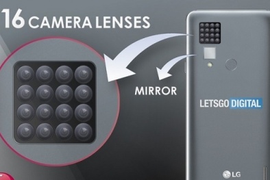 Chiếc điện thoại thông minh này của LG sẽ có tới 16 Camera