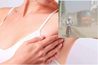 Khói bụi giao thông có chứa chất gây ung thư vú?