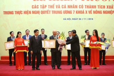 Vinamilk nhận bằng khen của Thủ tướng về phát triển tam nông bền vững