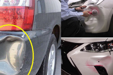 Ô tô bị móp đầu: 3 cách tự khắc phục ‘đẹp không tì vết’ khỏi tốn tiền vào gara