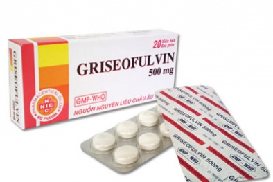 Thuốc chống nấm Griseofulvin quá nhiều tác dụng phụ nguy hiểm thận trọng khi dùng