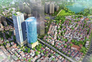 Quận Cầu Giấy sắp đón trung tâm thương mại và văn phòng Tháp đôi FLC