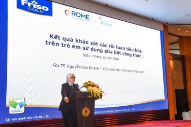 Nhãn hàng Friso đồng hành cùng Hội nghị Nhi khoa toàn quốc 2018