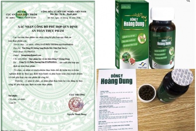 Giảm cân Đông y Hoàng Dung sử dụng giấy tờ giả lừa người tiêu dùng