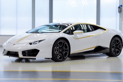 Chỉ với 10 USD, bạn cũng có cơ hội sở hữu siêu xe Lamborghini Huracan của Giáo hoàng Francis