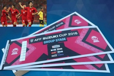 QR code được ứng dụng để mua bán vé chung kết AFF Cup 2018