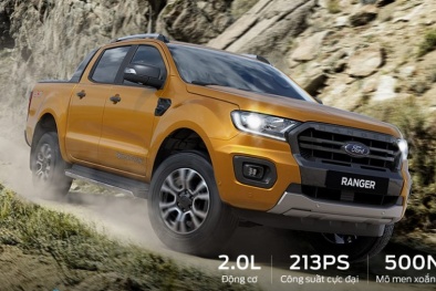 Hưởng thuế nhập 0%, chiếc ô tô bán tải này của Ford bán ‘siêu chạy’ tại Việt Nam