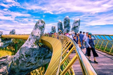 Cầu Vàng vào top ảnh du lịch ấn tượng trên CNN Cầu Vàng vào top ảnh du lịch ấn tượng trên CNN