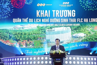 Chính thức khai trương quần thể nghỉ dưỡng 'lưng tựa núi, mặt hướng biển' FLC Hạ Long